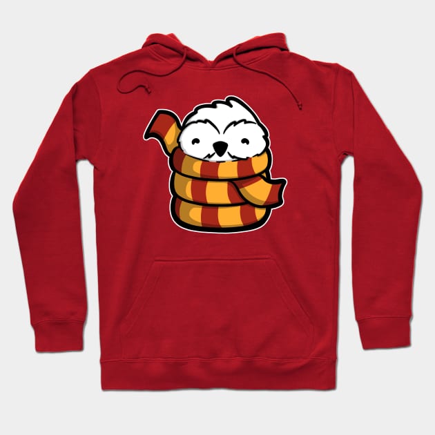 Super Cute Snowy Owl Hoodie by perdita00